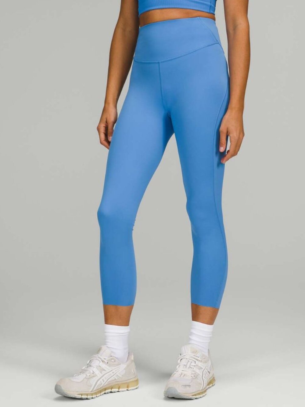 Lululemon Base Pace High-Rise Crop 23" Blue Nile Size 12